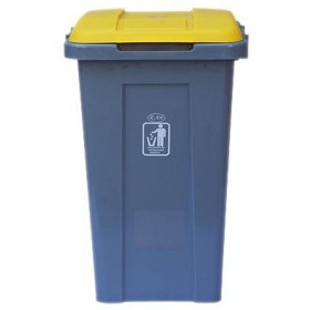 Κάδος απορριμάτων - ανακύκλωσης Ram 50lt Κίτρινος
