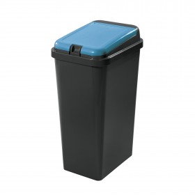 Πλαστικός κάδος ανακύκλωσης Tontarelli Bido 45lt Μπλε